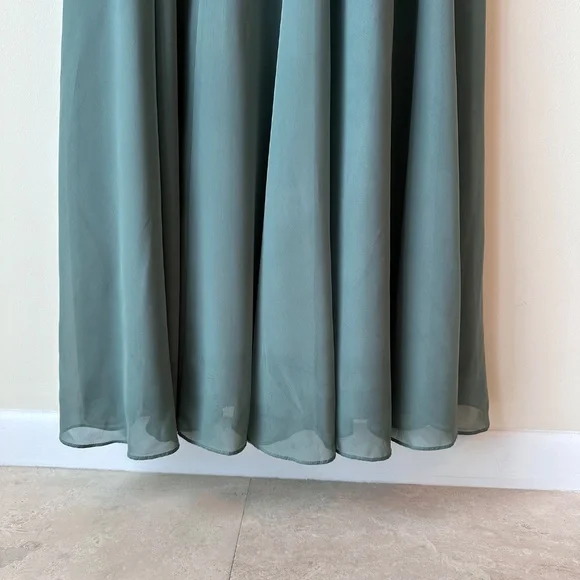Jenny Yoo- Harris Eucalyptus Green Dress - Picture 4 of 7